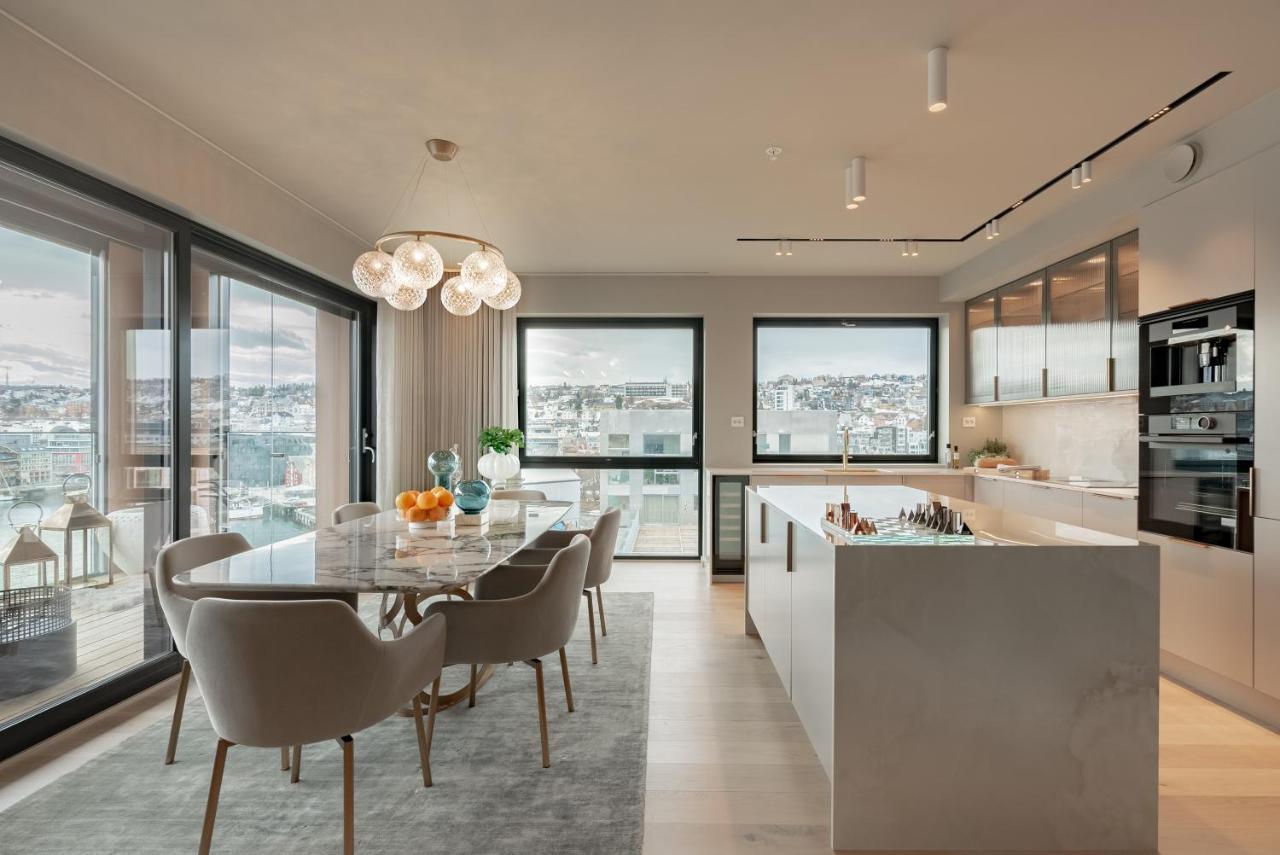 Vindlys Luxury Penthouse Apartment トロムソ エクステリア 写真