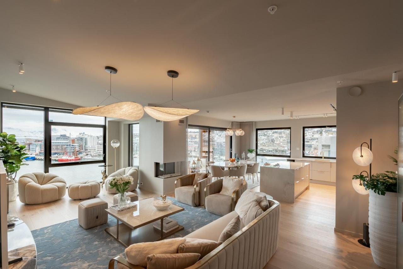Vindlys Luxury Penthouse Apartment トロムソ エクステリア 写真
