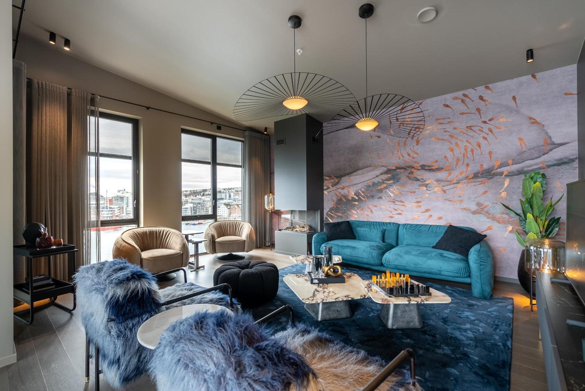 Vindlys Luxury Penthouse Apartment トロムソ エクステリア 写真