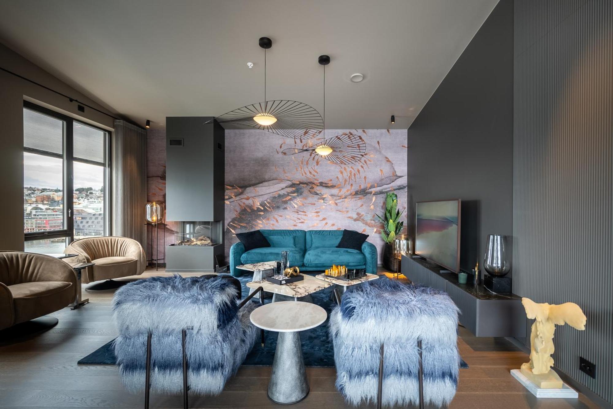 Vindlys Luxury Penthouse Apartment トロムソ エクステリア 写真